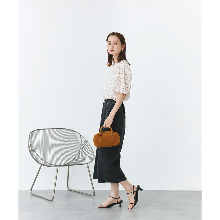 2wayパフスリーブドットブラウス | ad thie | 詳細画像3 