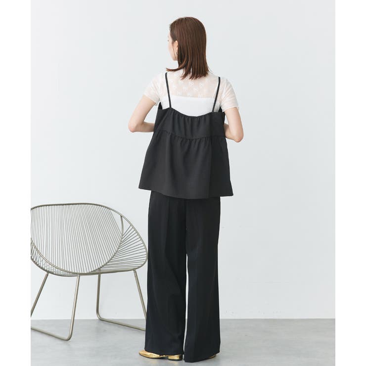 ハーフスリーブリボンシアートップス | ad thie | 詳細画像23 