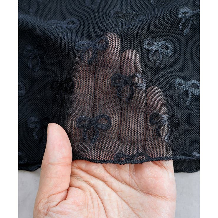 ハーフスリーブリボンシアートップス | ad thie | 詳細画像29 