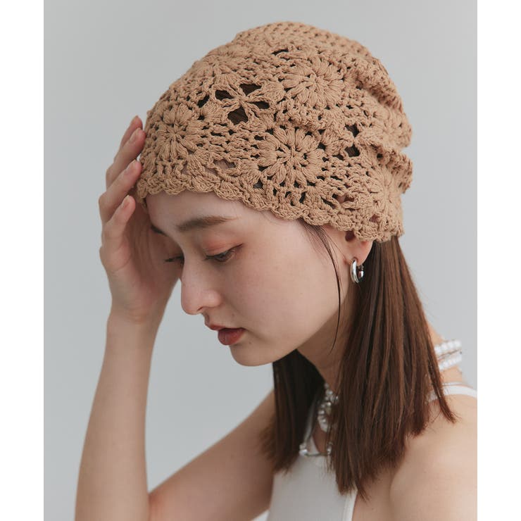 クロシェビーニーハット | ad thie | 詳細画像17 