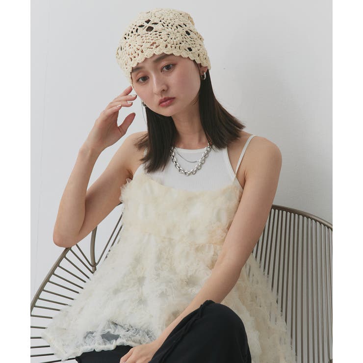 クロシェビーニーハット | ad thie | 詳細画像21 