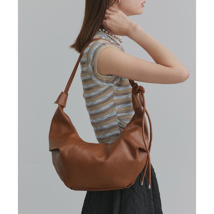 クロワッサンショルダーバッグ | ad thie | 詳細画像10 