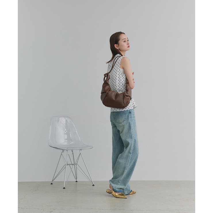 クロワッサンショルダーバッグ | ad thie | 詳細画像12 