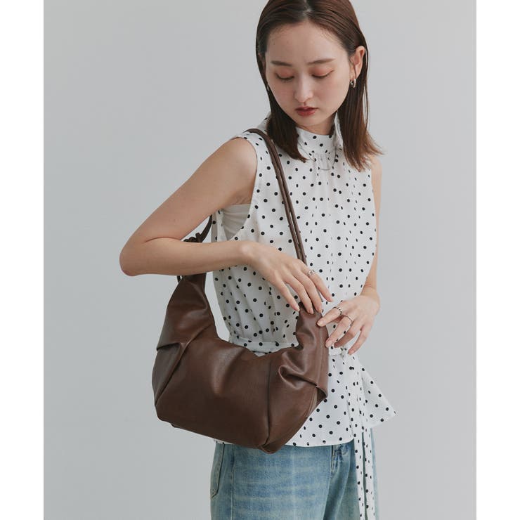 クロワッサンショルダーバッグ | ad thie | 詳細画像14 