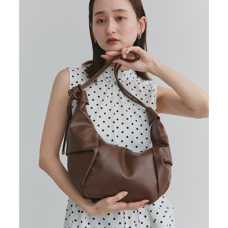 クロワッサンショルダーバッグ | ad thie | 詳細画像16 