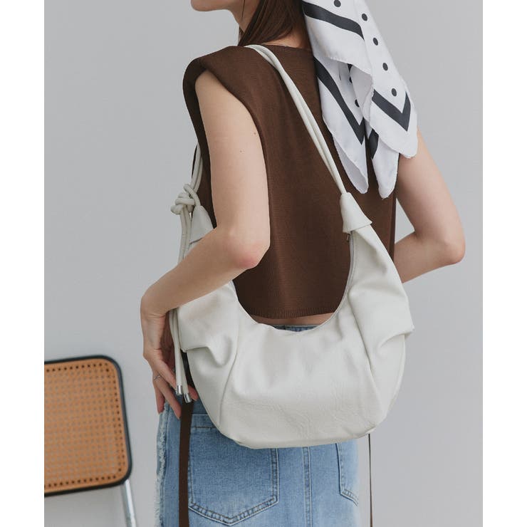 クロワッサンショルダーバッグ | ad thie | 詳細画像4 