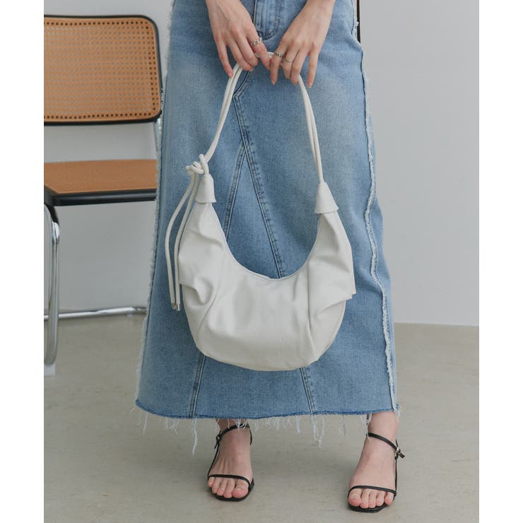 クロワッサンショルダーバッグ | ad thie | 詳細画像5 