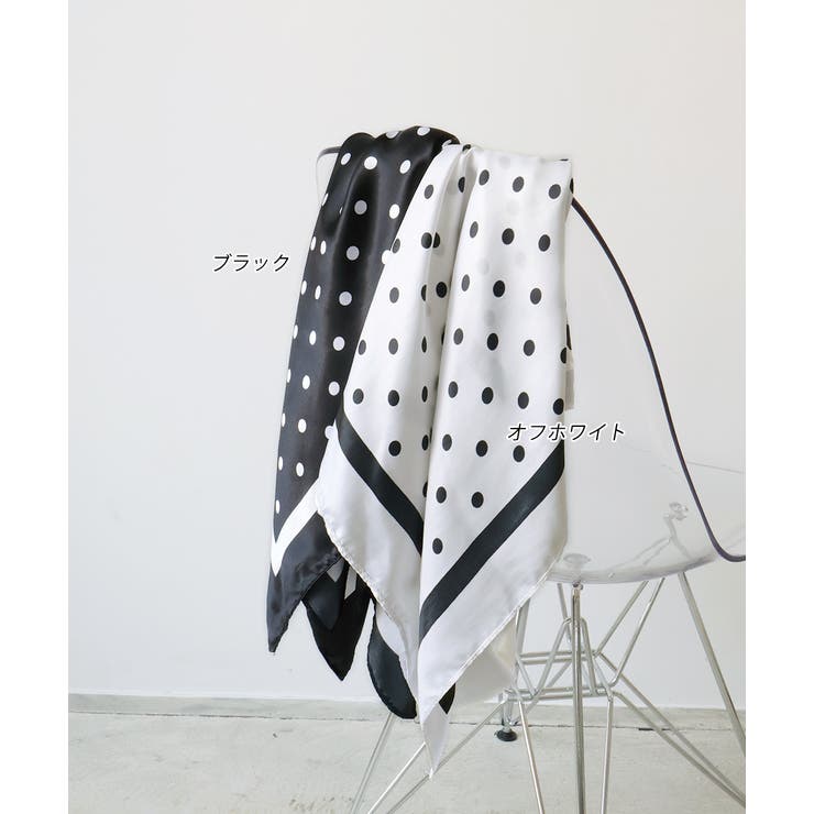 大判ドットスカーフ | ad thie | 詳細画像20 