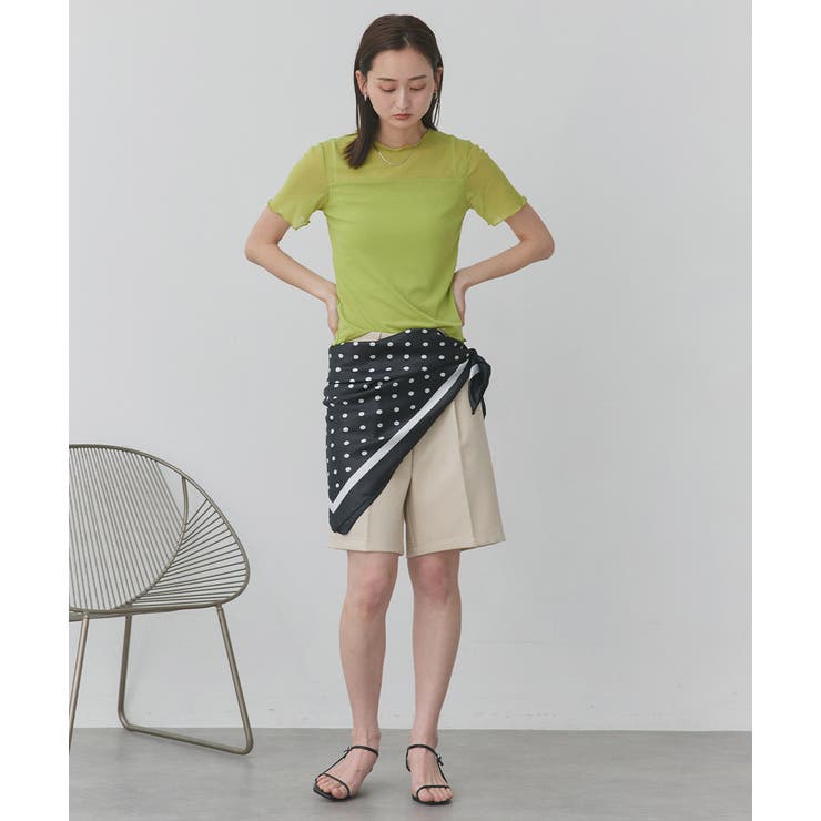 大判ドットスカーフ | ad thie | 詳細画像8 