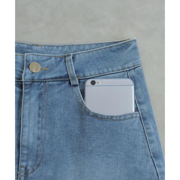 チュールドッキングデニムミニスカート | ad thie | 詳細画像27 