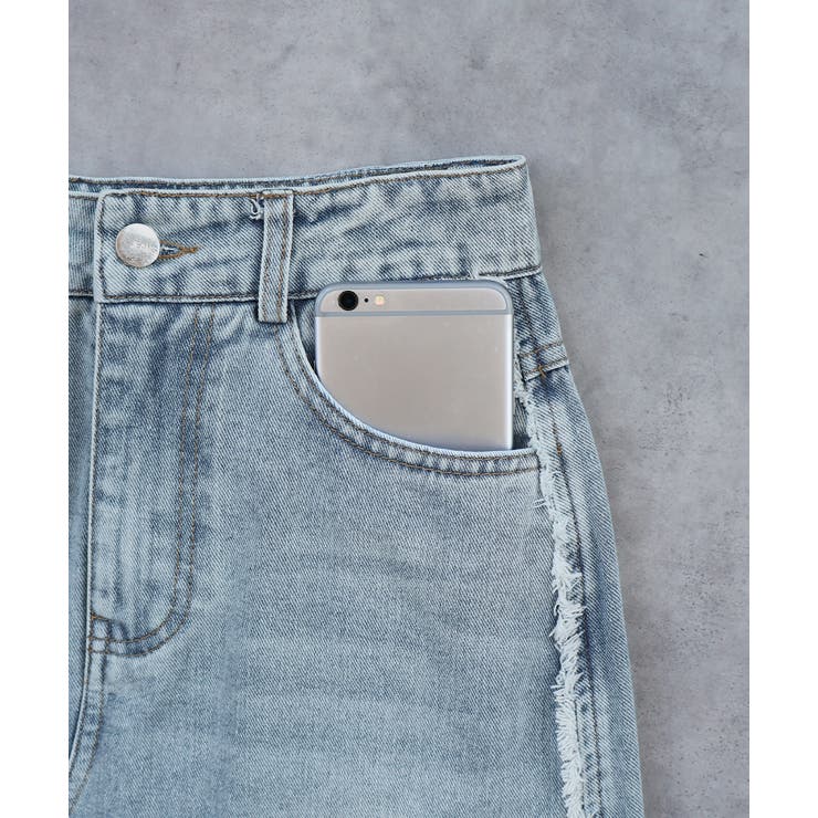 カットオフデニムロングスカート | ad thie | 詳細画像41 