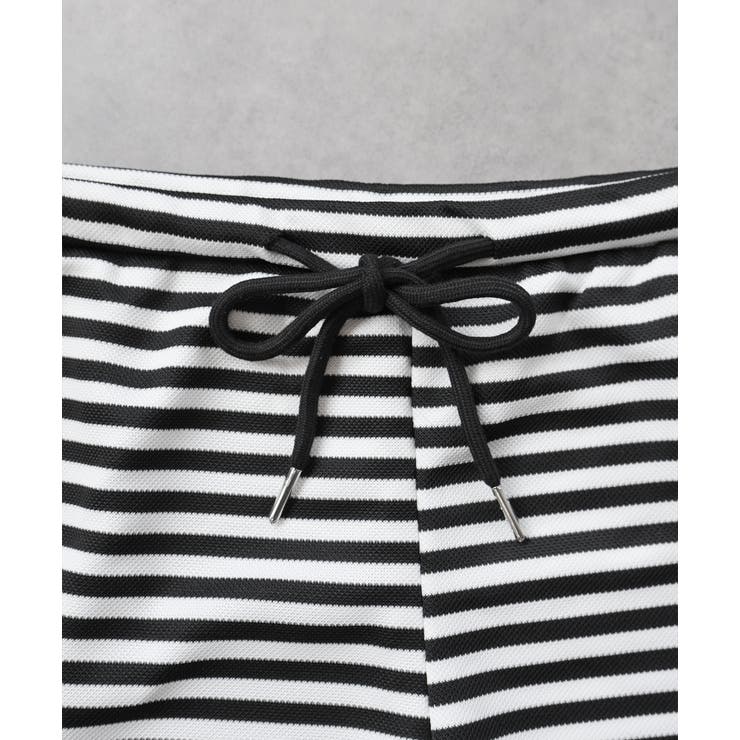 リラックスボーダーショートパンツ | ad thie | 詳細画像25 