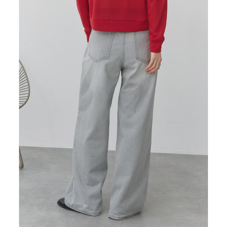 ライトカラーダメージデニムパンツ | ad thie | 詳細画像14 