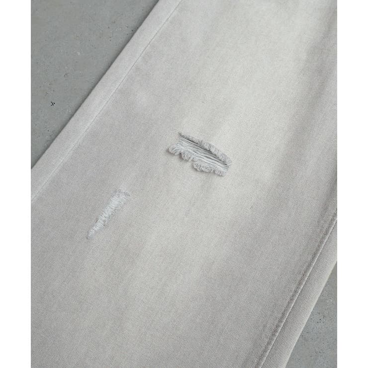 ライトカラーダメージデニムパンツ | ad thie | 詳細画像38 