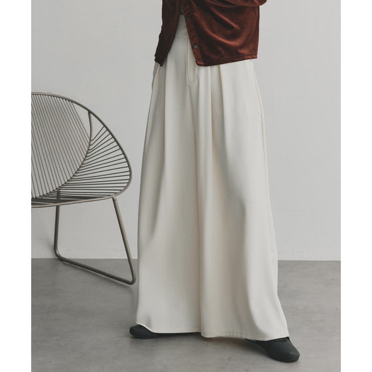 フロントタックワイドスラックス | ad thie | 詳細画像37 