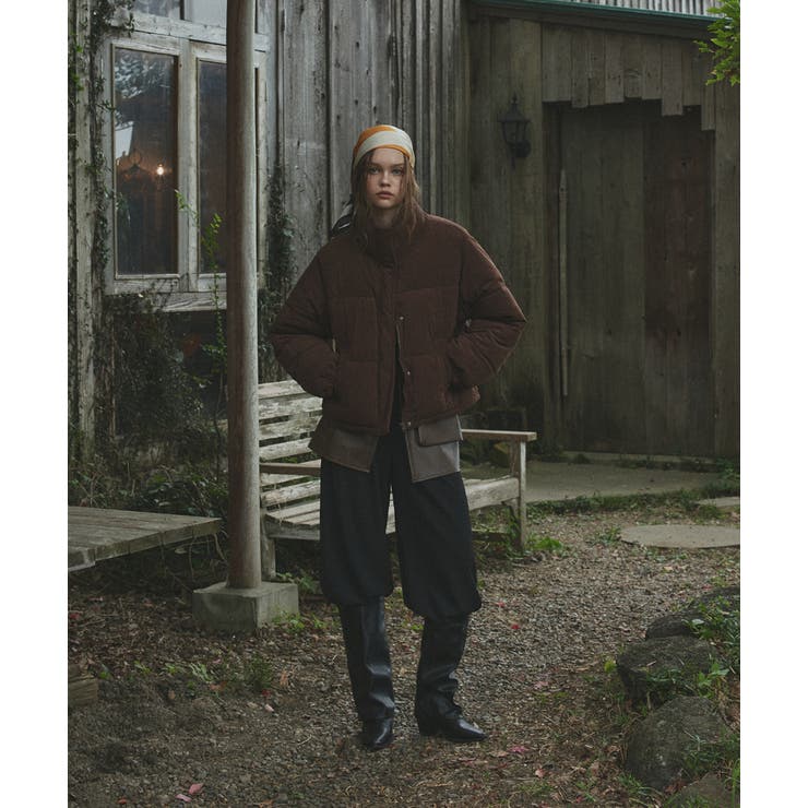 フロントタックワイドスラックス | ad thie | 詳細画像4 