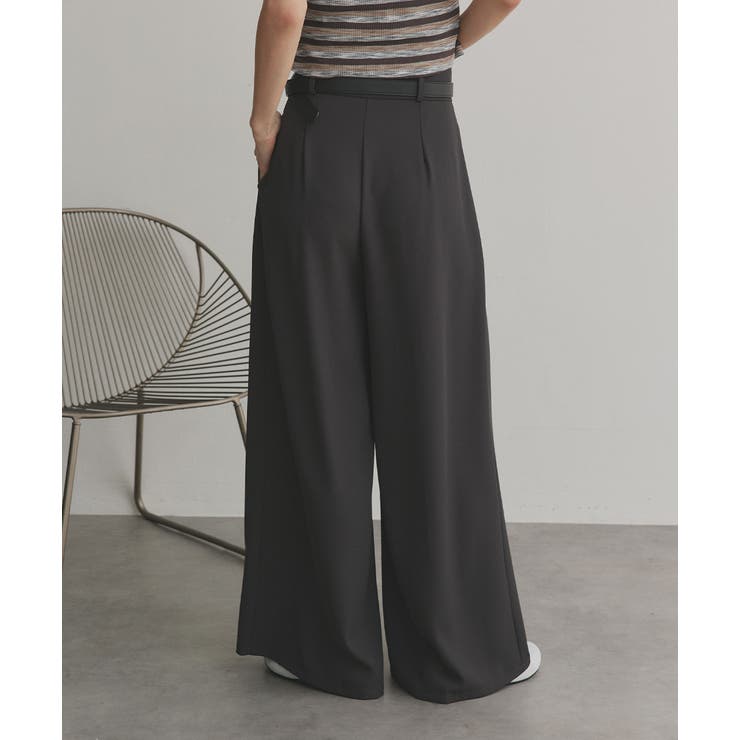 フロントタックワイドスラックス | ad thie | 詳細画像50 