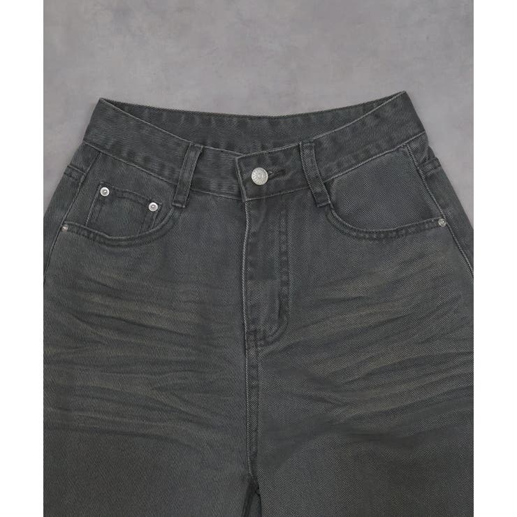 【2025AW新作】ヴィンテージライクグラデーションデニムパンツ | ad thie | 詳細画像31 