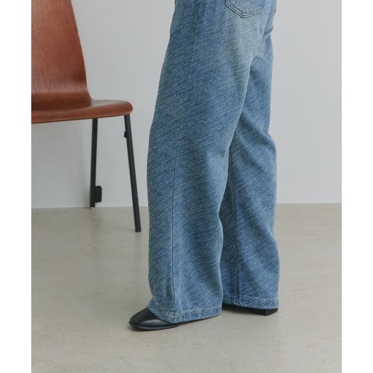 ヴィンテージライクダメージデニムパンツ | ad thie | 詳細画像24 