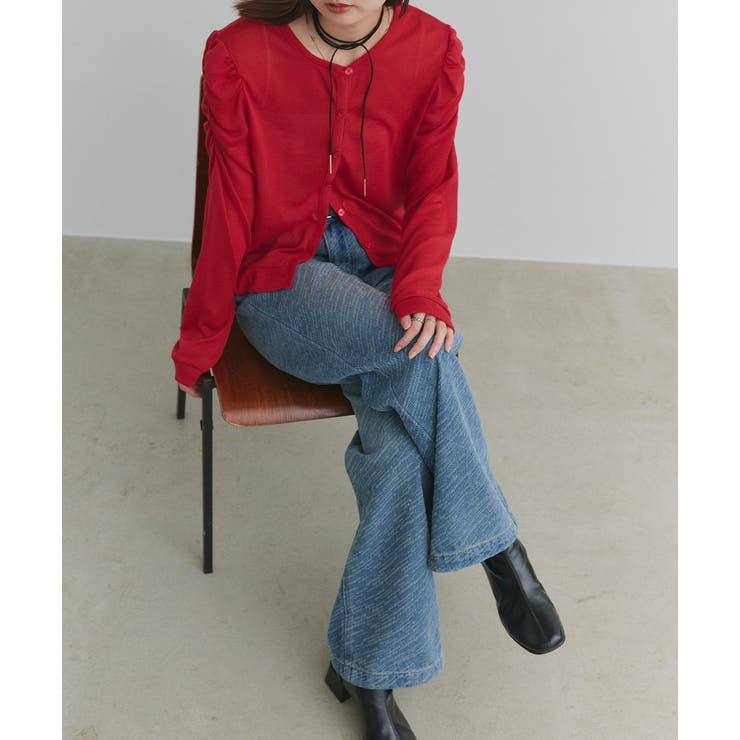 ヴィンテージライクダメージデニムパンツ | ad thie | 詳細画像27 