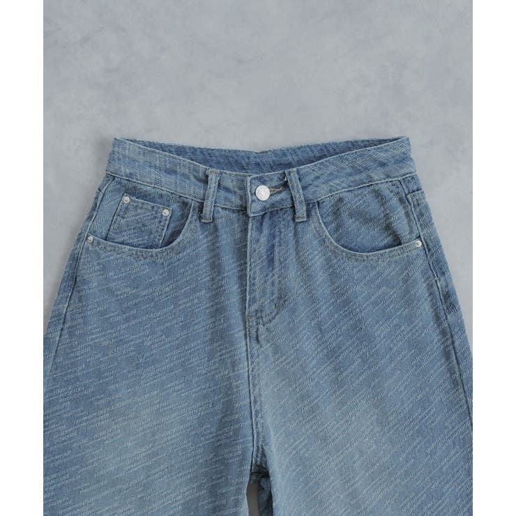 ヴィンテージライクダメージデニムパンツ | ad thie | 詳細画像34 