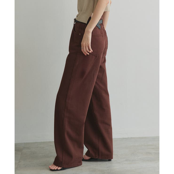 ツイルストレートパンツ | ad thie | 詳細画像15 