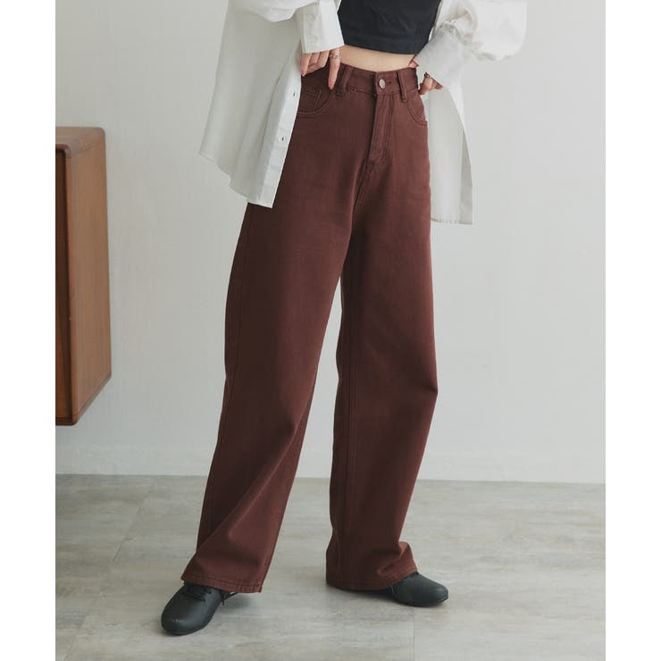 ツイルストレートパンツ | ad thie | 詳細画像22 