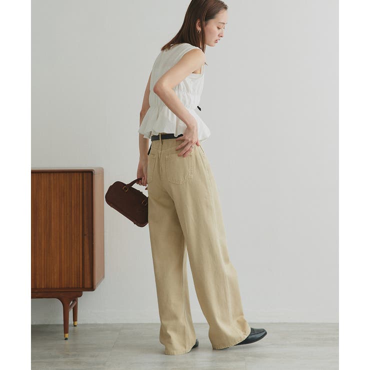 ツイルストレートパンツ | ad thie | 詳細画像30 