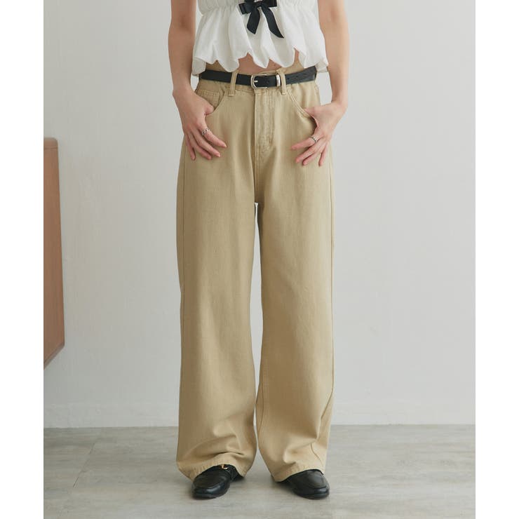 ツイルストレートパンツ | ad thie | 詳細画像32 