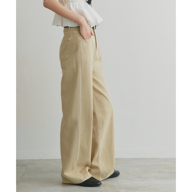 ツイルストレートパンツ | ad thie | 詳細画像35 