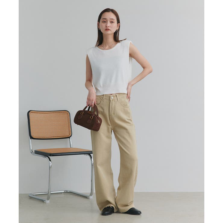 ツイルストレートパンツ | ad thie | 詳細画像42 