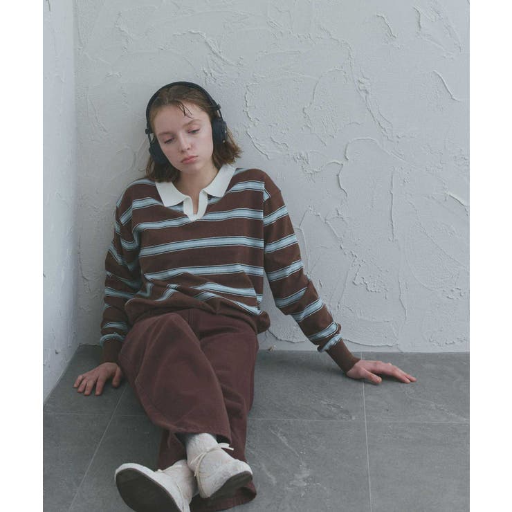 ツイルストレートパンツ | ad thie | 詳細画像6 