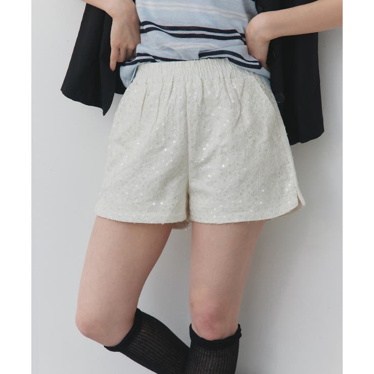 新品未使用HANDOVER スパンコールショートパンツ 楽天市場】スパンコール ショートパンツ 短パン ショーパン