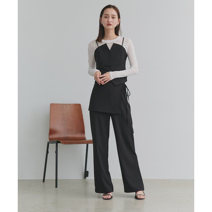 フロントボタンデザインキャミソールビスチェ | ad thie | 詳細画像15 