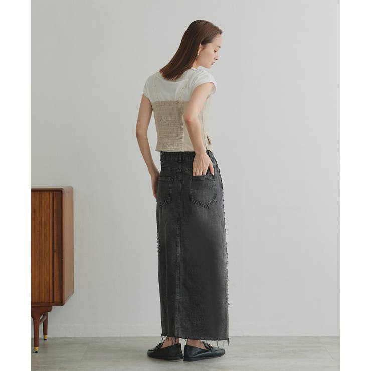 フロントボタンデザインキャミソールビスチェ | ad thie | 詳細画像19 