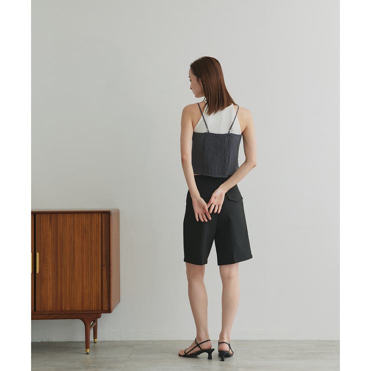 フロントボタンデザインキャミソールビスチェ | ad thie | 詳細画像31 