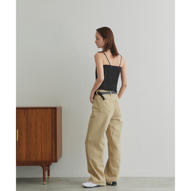 フロントボタンデザインキャミソールビスチェ | ad thie | 詳細画像4 