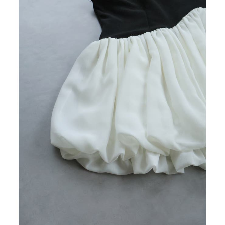 バルーンヘムノースリーブペプラムブラウス | ad thie | 詳細画像23 