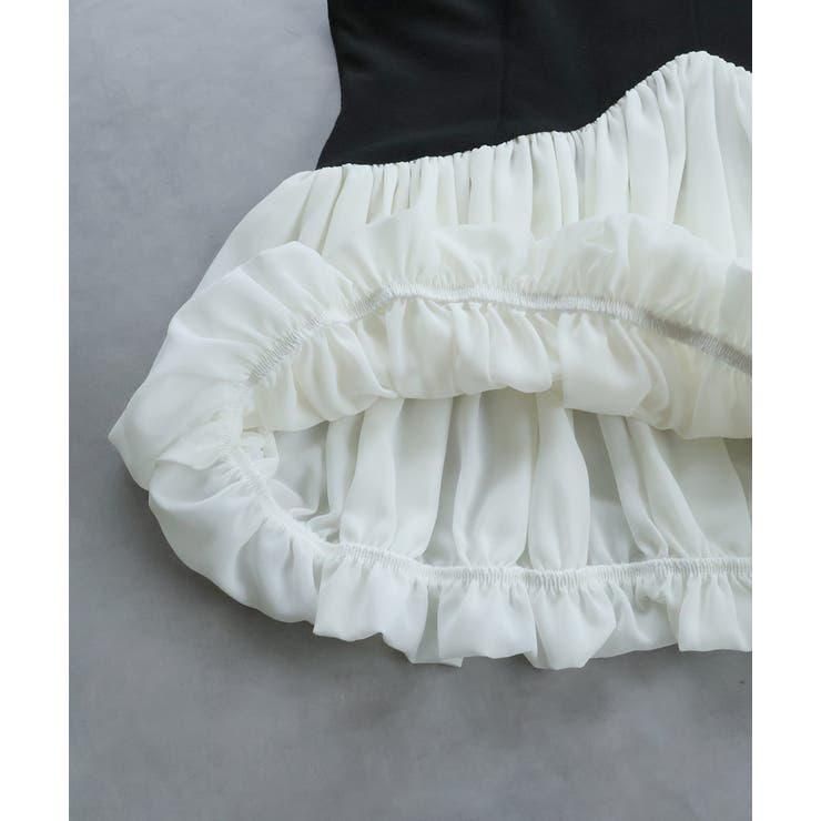 バルーンヘムノースリーブペプラムブラウス | ad thie | 詳細画像24 