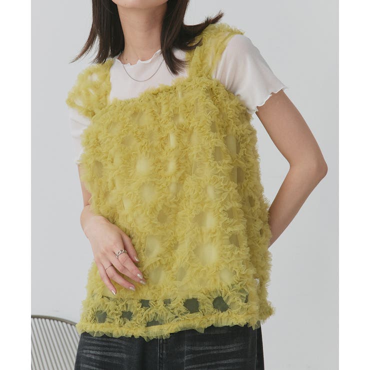 ハーフスリーブメローシアートップス | ad thie | 詳細画像11 