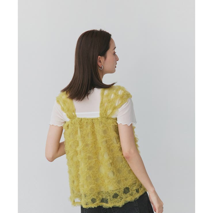 ハーフスリーブメローシアートップス | ad thie | 詳細画像12 