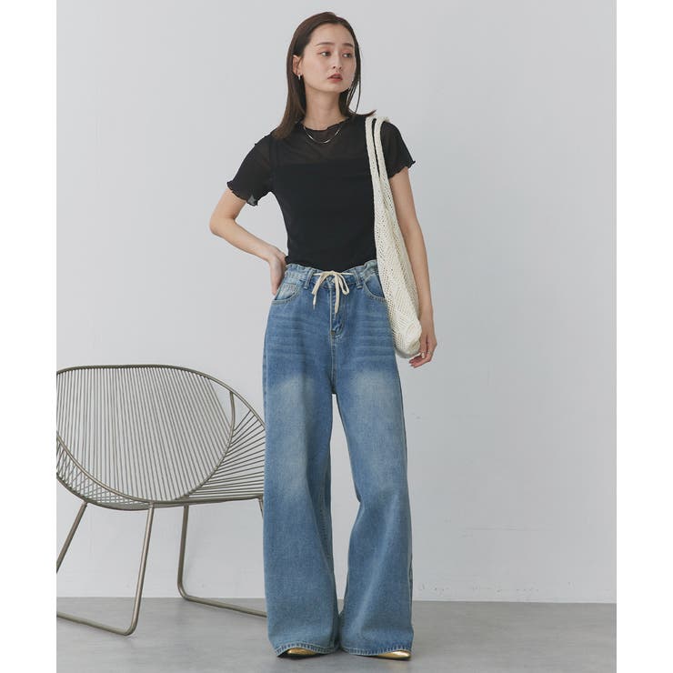 ハーフスリーブメローシアートップス | ad thie | 詳細画像13 