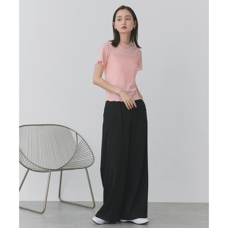 ハーフスリーブメローシアートップス | ad thie | 詳細画像20 