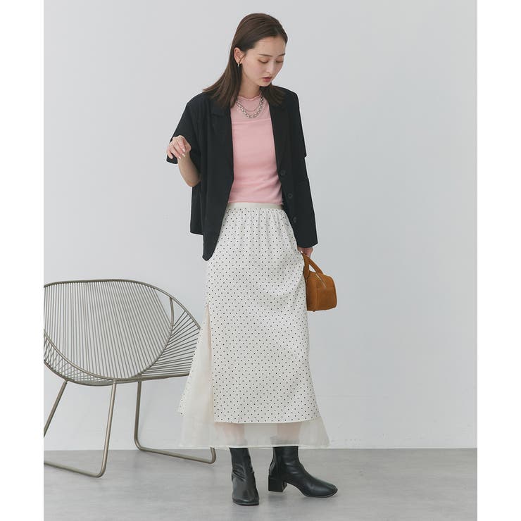 ハーフスリーブメローシアートップス | ad thie | 詳細画像27 