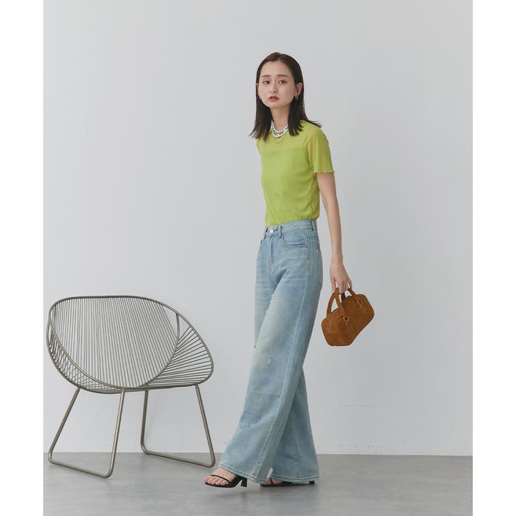 ハーフスリーブメローシアートップス | ad thie | 詳細画像36 