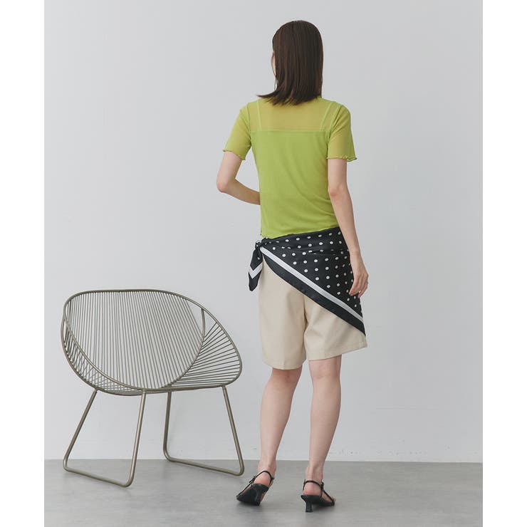 ハーフスリーブメローシアートップス | ad thie | 詳細画像43 