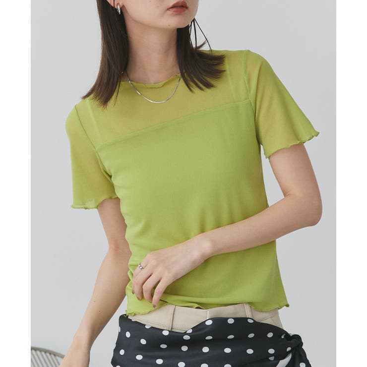 ハーフスリーブメローシアートップス | ad thie | 詳細画像45 