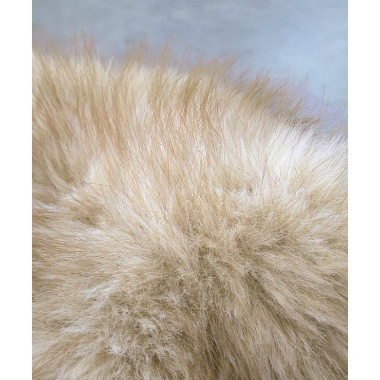 スタンドカラーフェイクファーコート | ad thie | 詳細画像59 