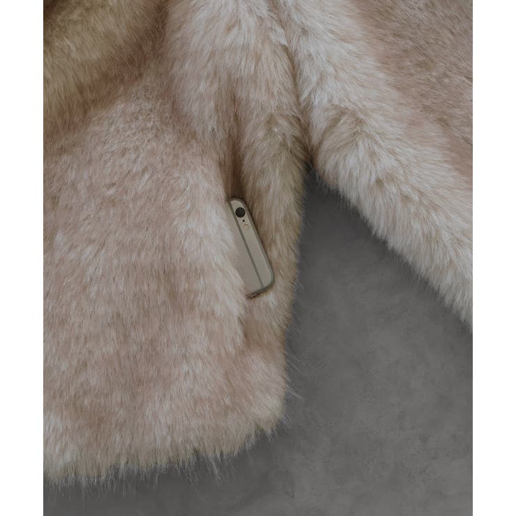 【2025AW新作】テーラードカラーフェイクファーコート | ad thie | 詳細画像41 