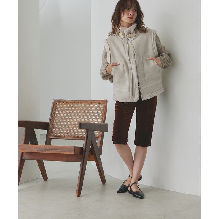 ムートンボアベスト | ad thie | 詳細画像25 